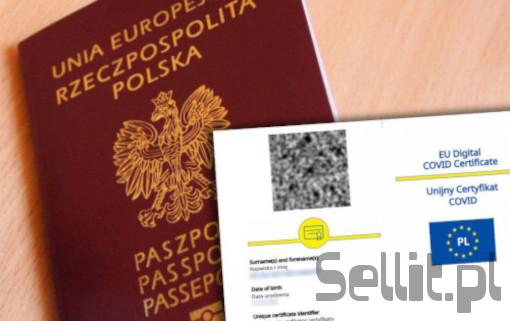 Unijny Certyfikat Covid - Paszport UCC