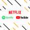 NETFLIX Spotify HBO Max Disney Plus + Tidal